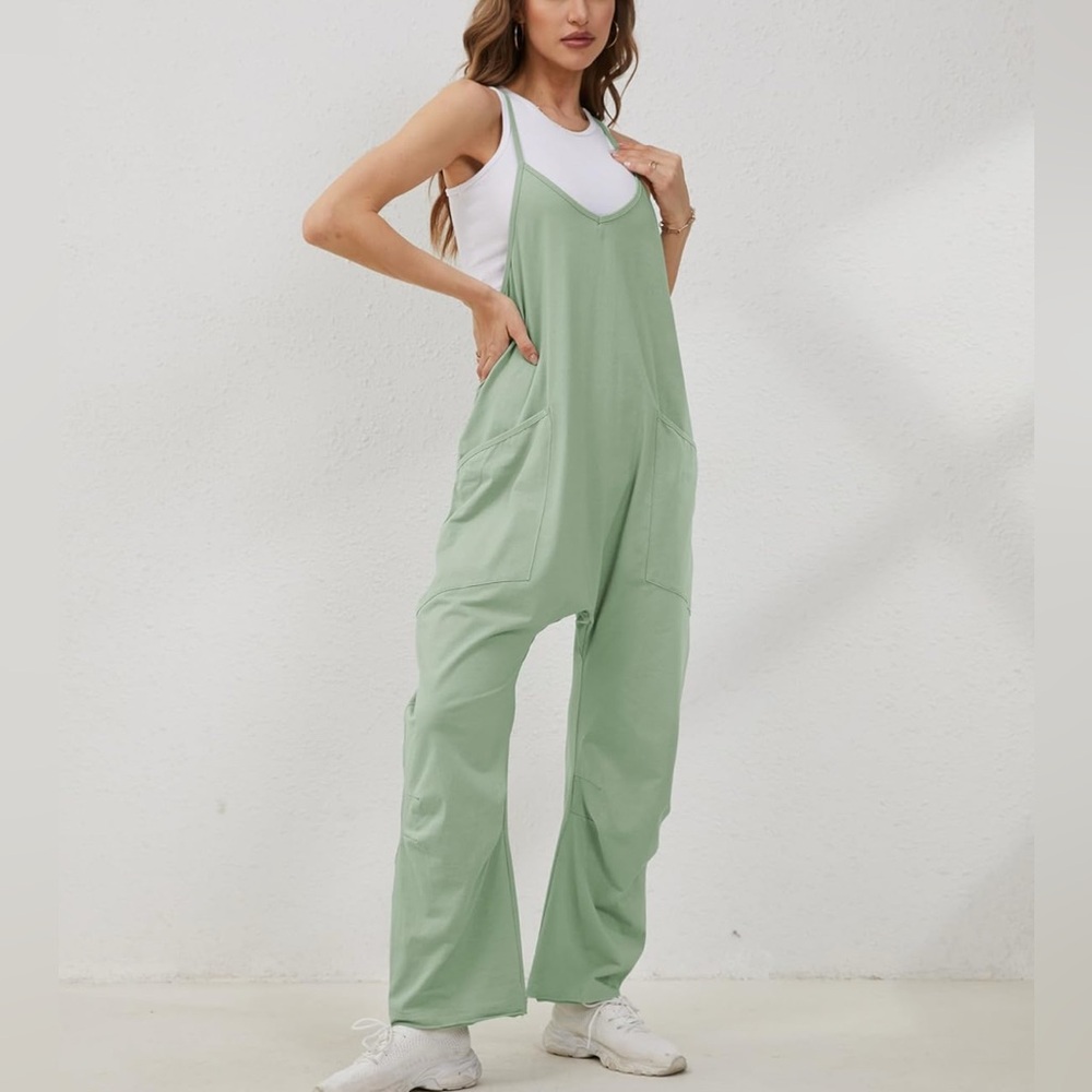 Peagreen Green Jumpsuit